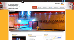 Desktop Screenshot of bungalowdulceamanecer.com